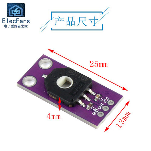 SV01A103AEA01R00旋转角度传感器模块 微调电位器线性位置电路板 - 图2