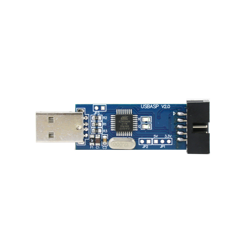 USB-ISP下载器线ASP 51单片机AT89S52 ATMega16/8编程序AVR烧录器-图1