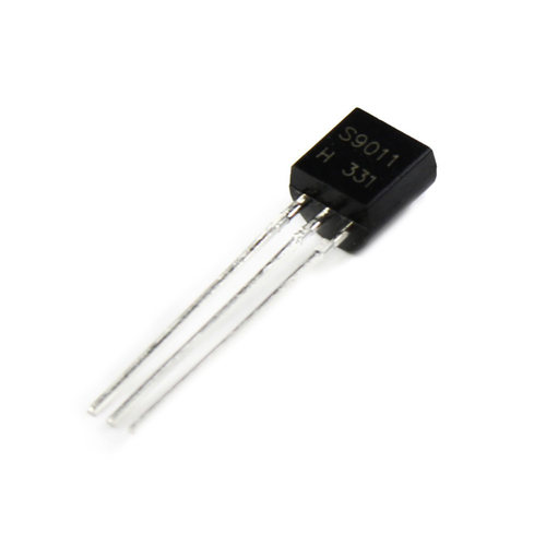 (20个)直插S9011 TO-92封装 NPN 小功率三极管 晶体管 50V/30mA - 图3