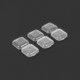 (5 pieces) Small plastic square box electronic device storage box