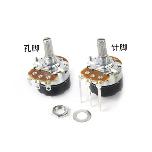 WH138带开关电位器B5K/B10K/B50K/B100K/B500K调光调速可调电阻器 - 图3