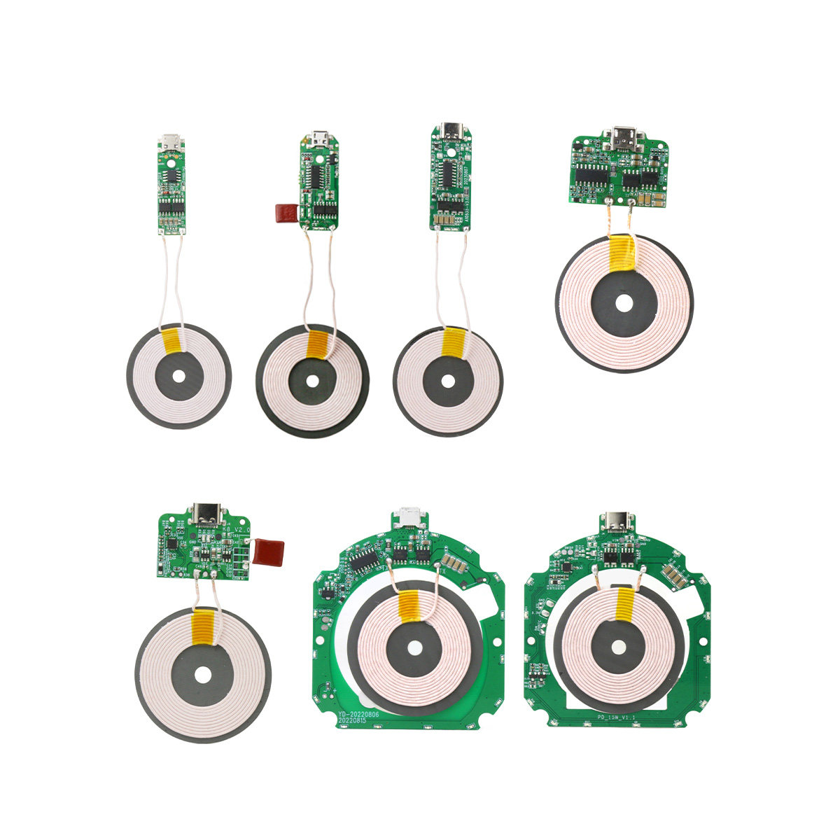 5W/10W/15W无线充电器发射模块 手机隔空快充PCBA电路板K8/K9主板,淘宝优惠券,粉丝福利购,淘宝优惠卷