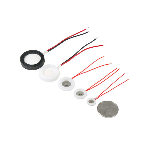 加湿器微孔雾化片10/13.8/16/20/25mm换能超声波振荡器带线喷雾头 - 图3