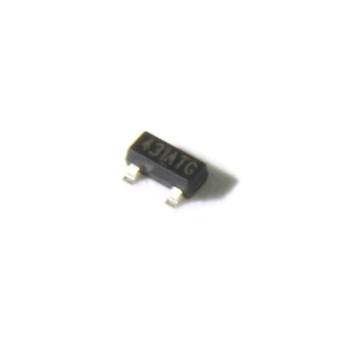 (10个)TL431A 丝印431A 可调电压基准芯片三端稳压管 贴片SOT-23 - 图1