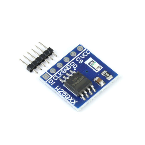 W25Q80/16/32/64/128储存芯片8/16/32/64/128MB FLASH存储器模块 - 图0