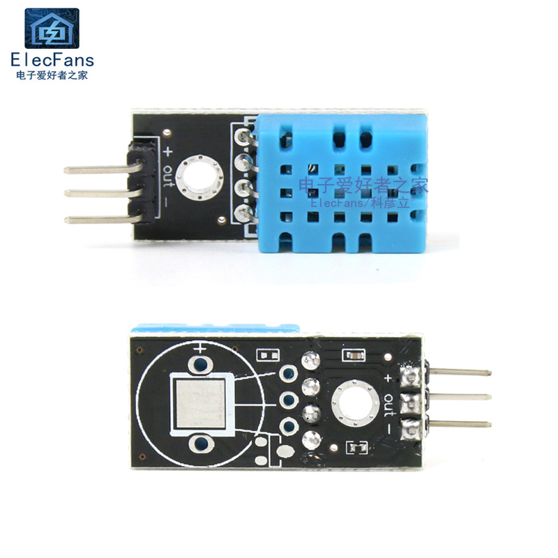 DHT11数字温湿度传感器模块温度0-50℃ 湿度20-90%RH检测控制器板