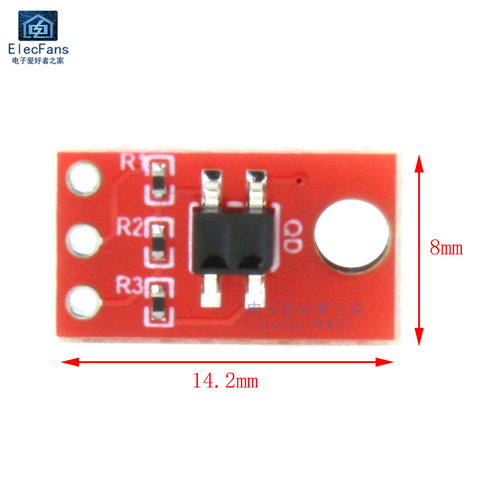 QRE1113 反射式光电开关板 红外反射传感器模块 循迹小车路线检测