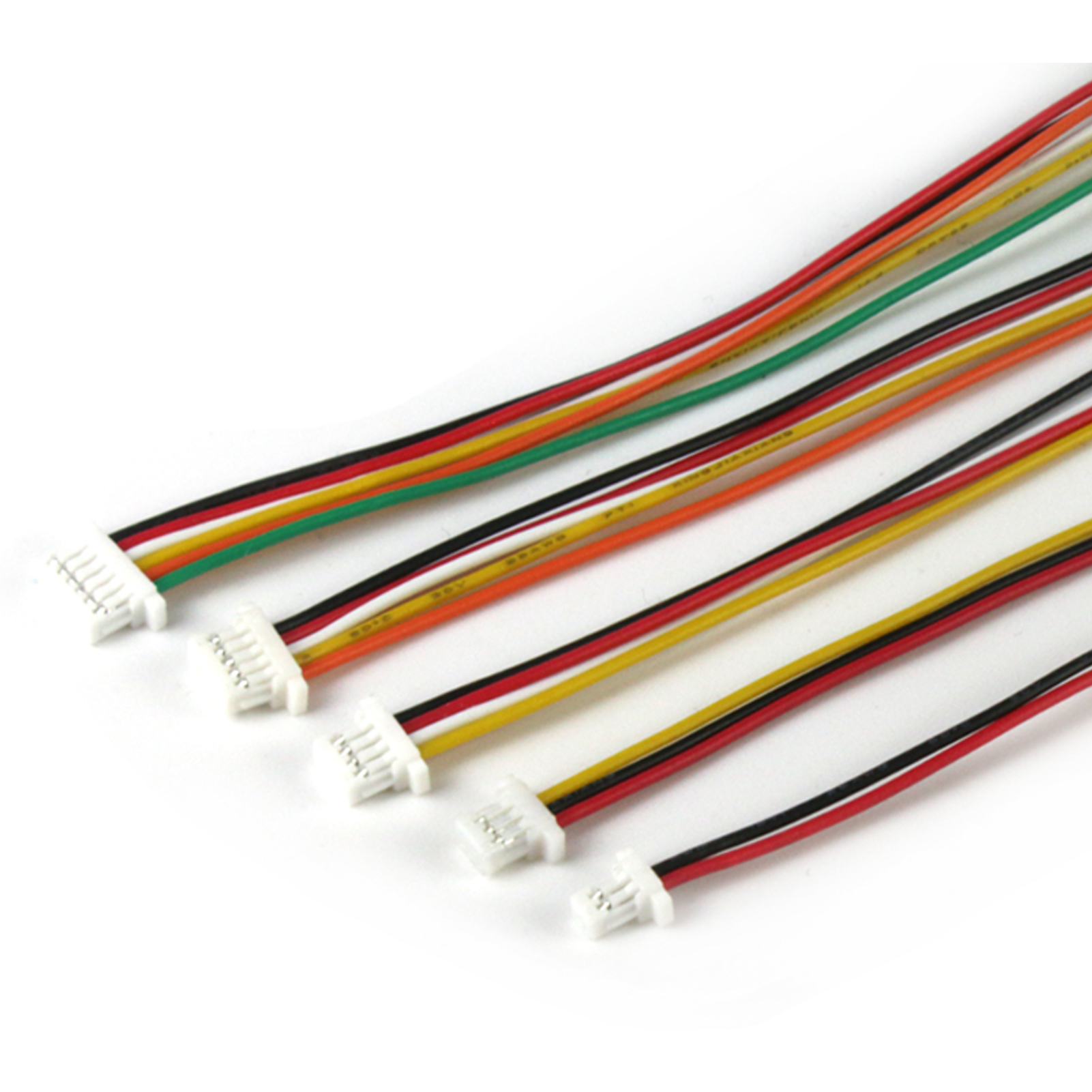 SH1.0mm端子线1mm间距电子线单头双头电路板彩色PCB连接线2P-6Pin - 图3