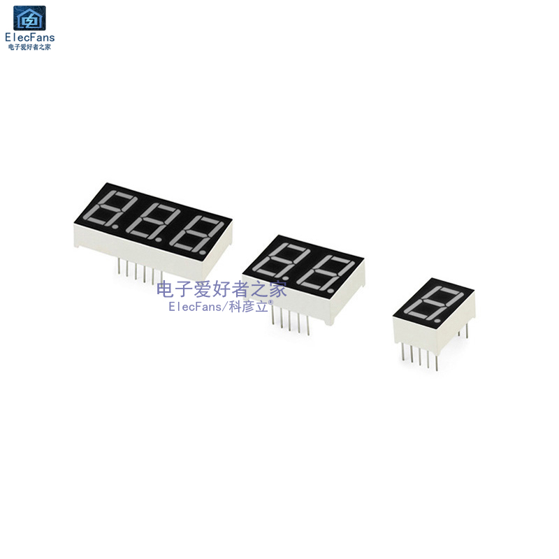 0.36英寸数码管1位2共阴3共阳4红色时钟数字屏LED电子显示管器 - 图1