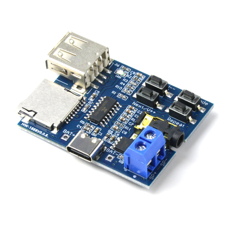 Type-C无损解码板功放音箱音响MP3解码器模块TF卡U盘播放(无蓝牙),淘宝优惠券,粉丝福利购,淘宝优惠卷