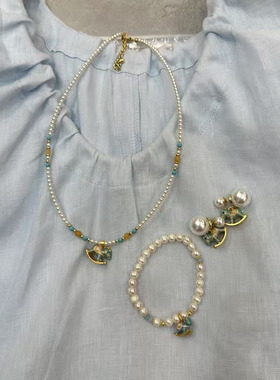 ZHAZHA韩国新款时尚简约百搭项链女小众设计感锁骨链女小木马短链