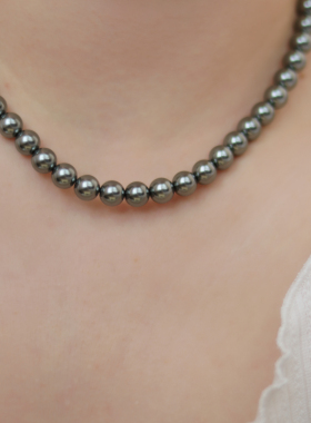 Aimee灰珍珠女性时尚气质