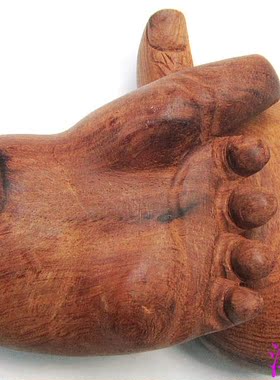 摆件文房四宝知足常乐工艺品