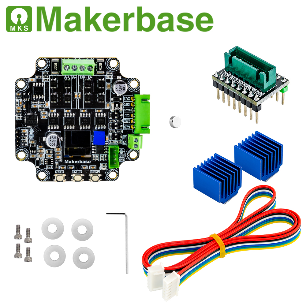 Makerbase MKS SERVO57C 57闭环步进电机驱动器 FOC 超静音 RS485 - 图1