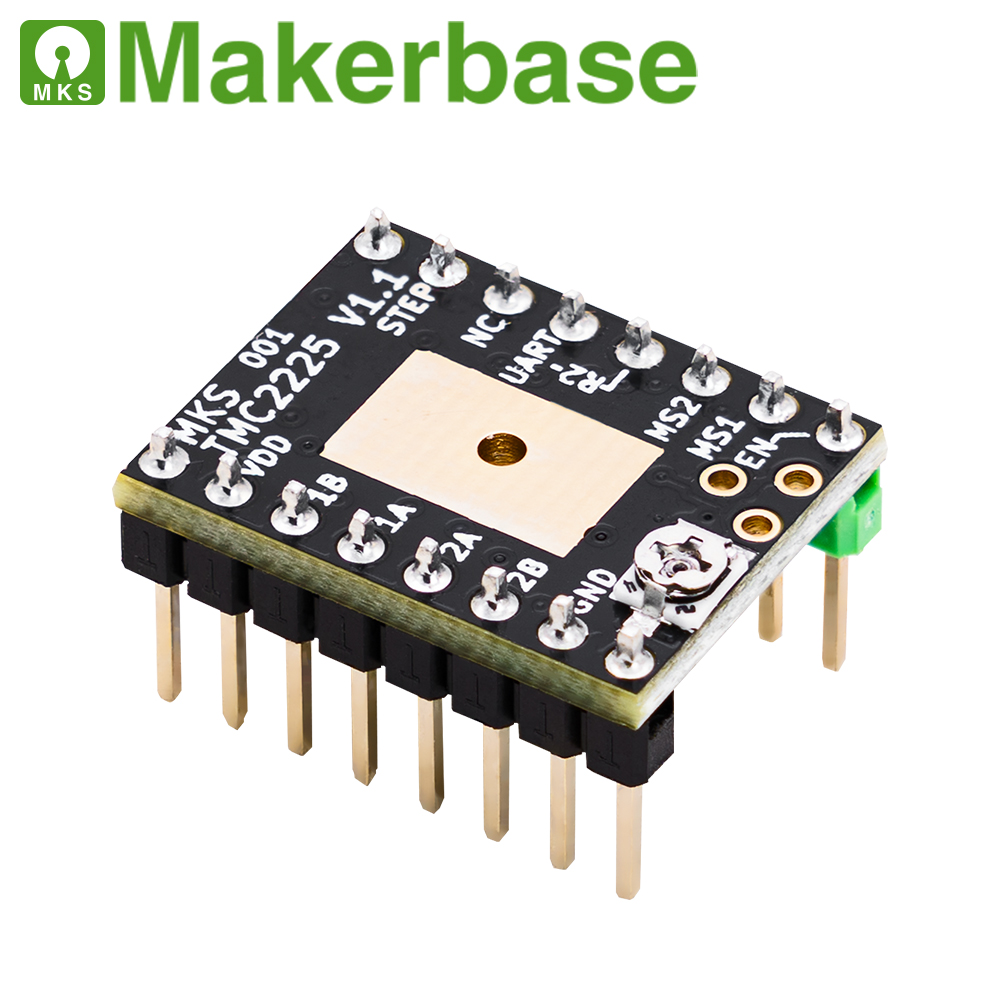 Makerbase MKS TMC2225 3D打印机 驱动器 超静音驱动 送散热片 - 图0