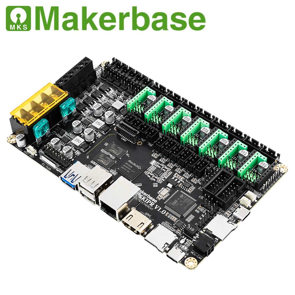 Makerbase MKS SKIPR 3D打印机Klipper一体主板Voron机器支持EMMC-图0