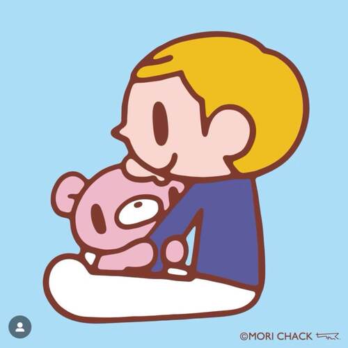 日本正版GLOOMY暴力熊周边Pity血粉熊吧唧徽章套挂件钥匙扣文件夹 - 图3