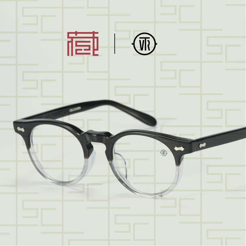 TVR眼镜徐峥同款眼镜TVR 505赛璐珞日本复古板材镜框镜架收藏社-图0