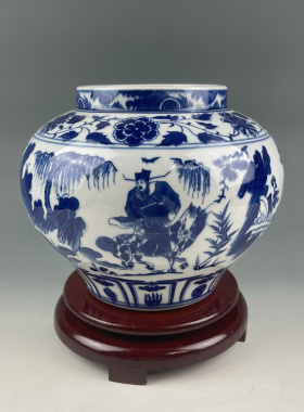 元青花景德镇摆件博龙轩瓷器仿古
