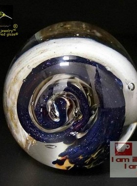 琉璃中号白色系列水晶球店长推荐