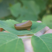 The miniature ink stone will play with the ink