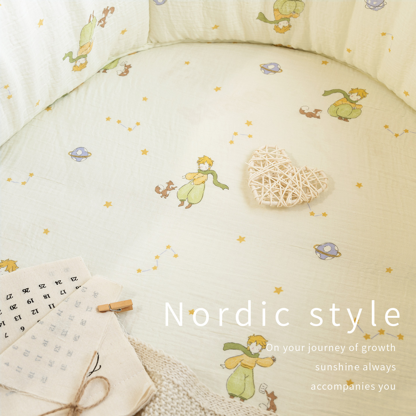 新生婴儿床床笠宝宝小床单儿童拼接床垫套罩纯棉a类幼儿园专用夏