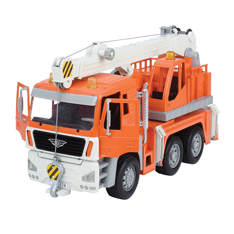 北美Driven大号消防车儿童仿真玩具喷水带声光工程车模型男孩礼物 - 图2