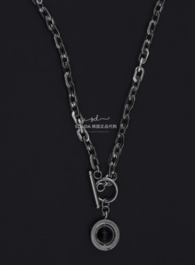 韩国设计师项链男女同款