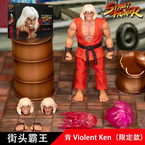 Jada toys佳达街头霸王2拜森维加1/12飞龙肯6寸可动手办模型 - 图1