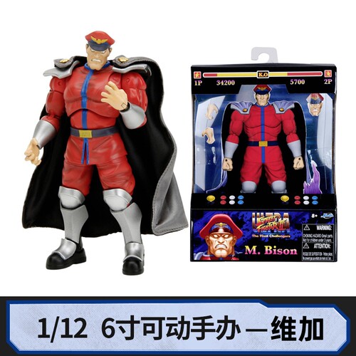 Jada toys佳达街头霸王2拜森维加1/12飞龙肯6寸可动手办模型 - 图3
