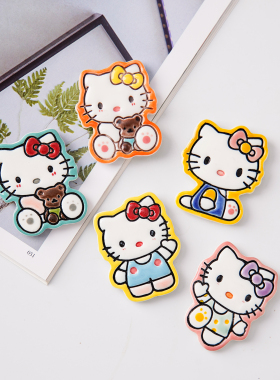 椿日集手作hellokitty景德镇陶瓷冰箱贴文创磁贴家居装饰品留言版
