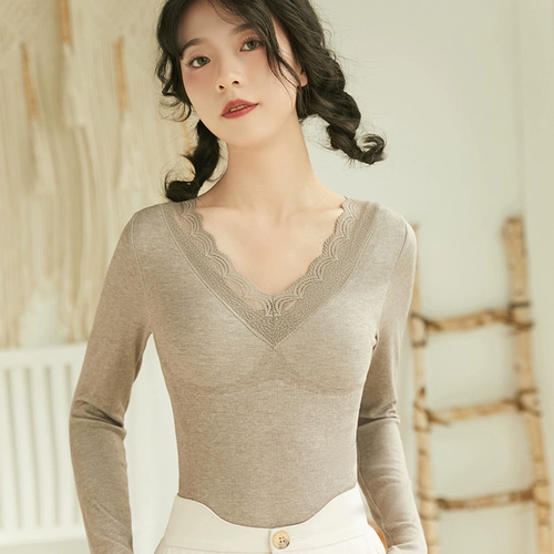 Удерживающее тепло базовое нижнее белье, бархатное сексуальное термобелье, облегающий крой, в обтяжку