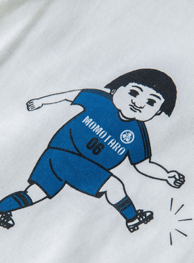 MOMOTARO桃太郎短袖足球T恤