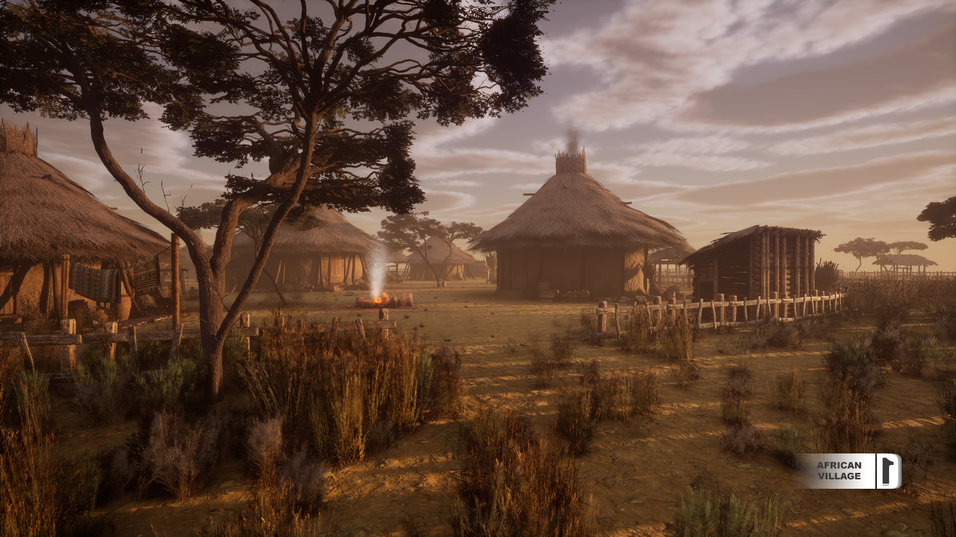 UE4虚幻5 African Village 高品质非洲部落村庄环境场景 - 图2