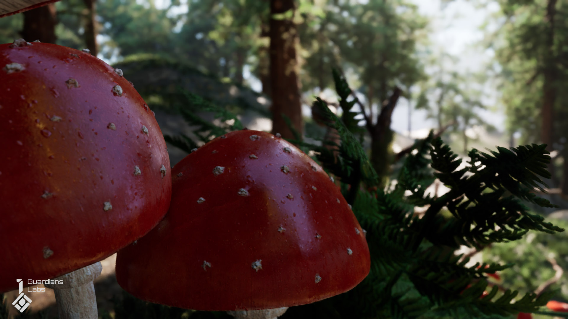 UE5虚幻5 Forest Fungi - Mushroom Pack 风格化写实蘑菇道具 - 图1