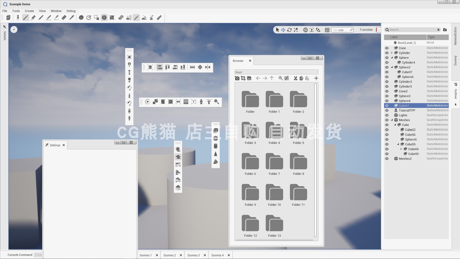 UE5虚幻5 Quiet Docking System 动态用户界面构建蓝 - 图1