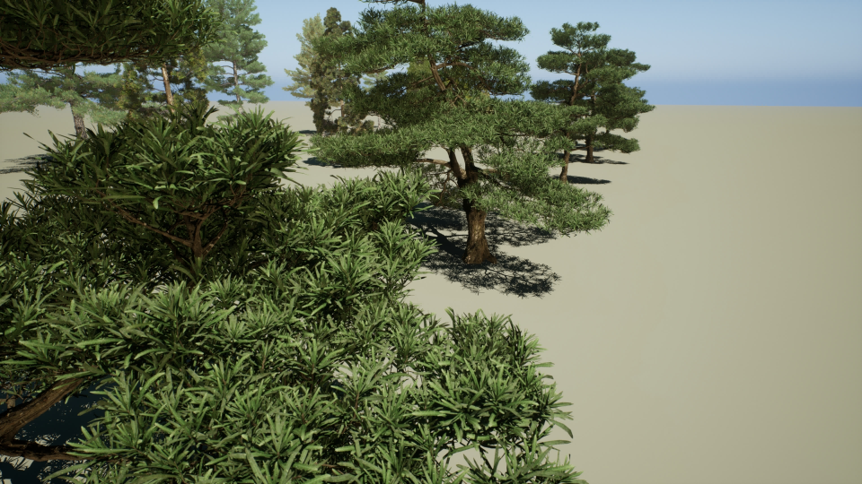 UE4虚幻5 Realistic pine treesV3 写实松树树木模型道具 - 图2