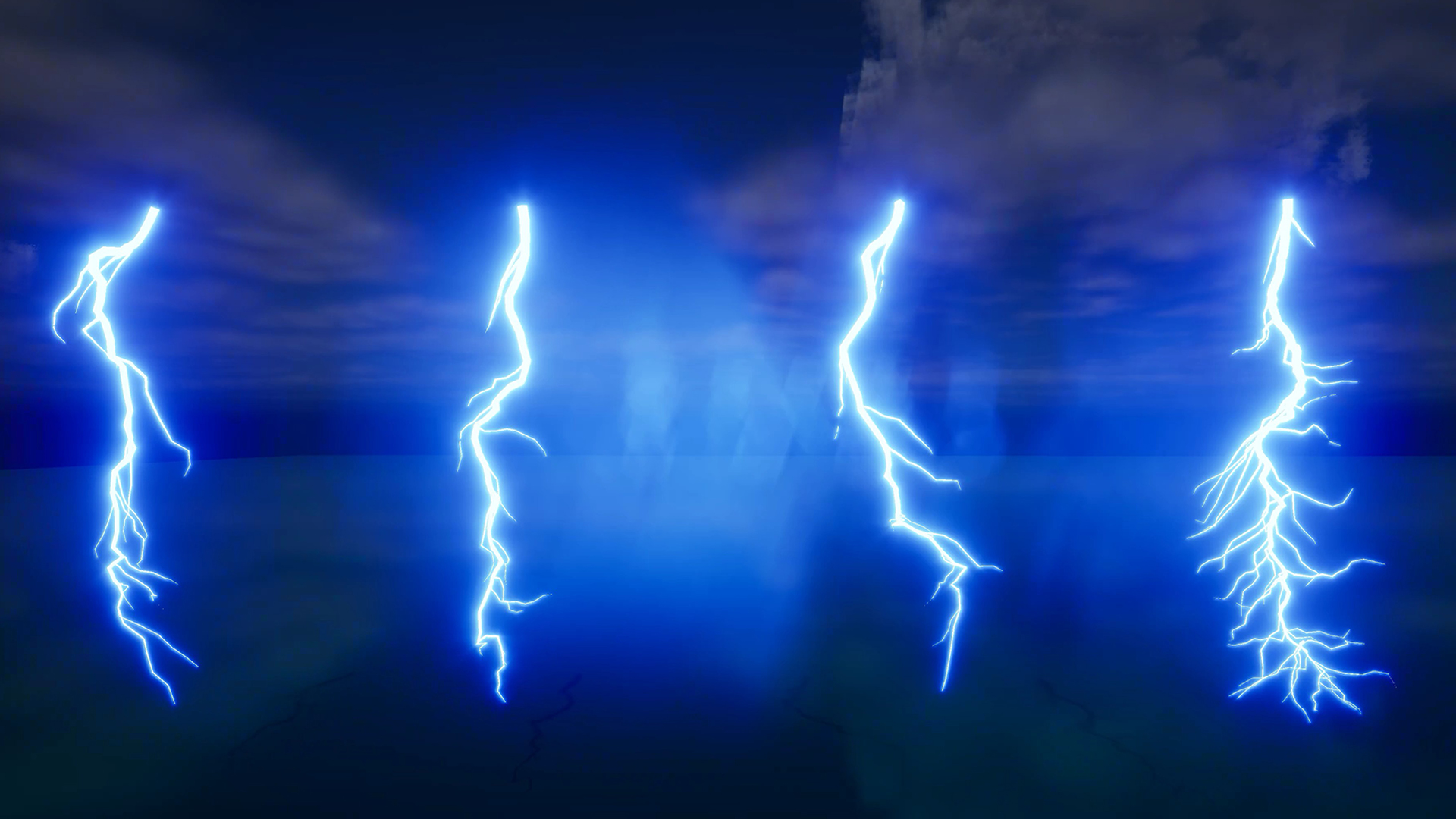 UE5虚幻5 Lightning & Electric Effect Alembics Pack 闪电 - 图2