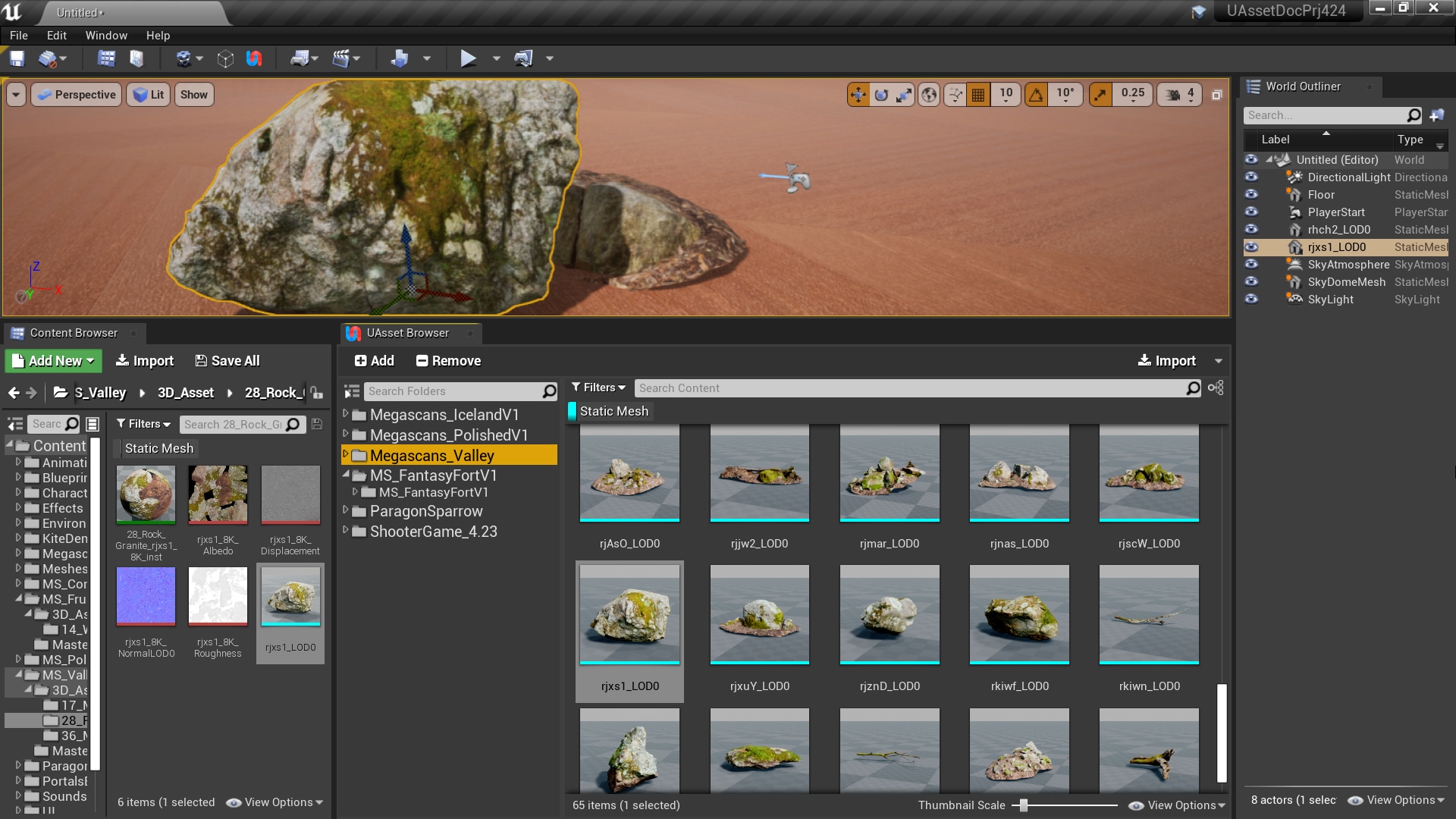 UE4虚幻5.4 UAsset Browser资产浏览导入插件 4.26~5.4-图2