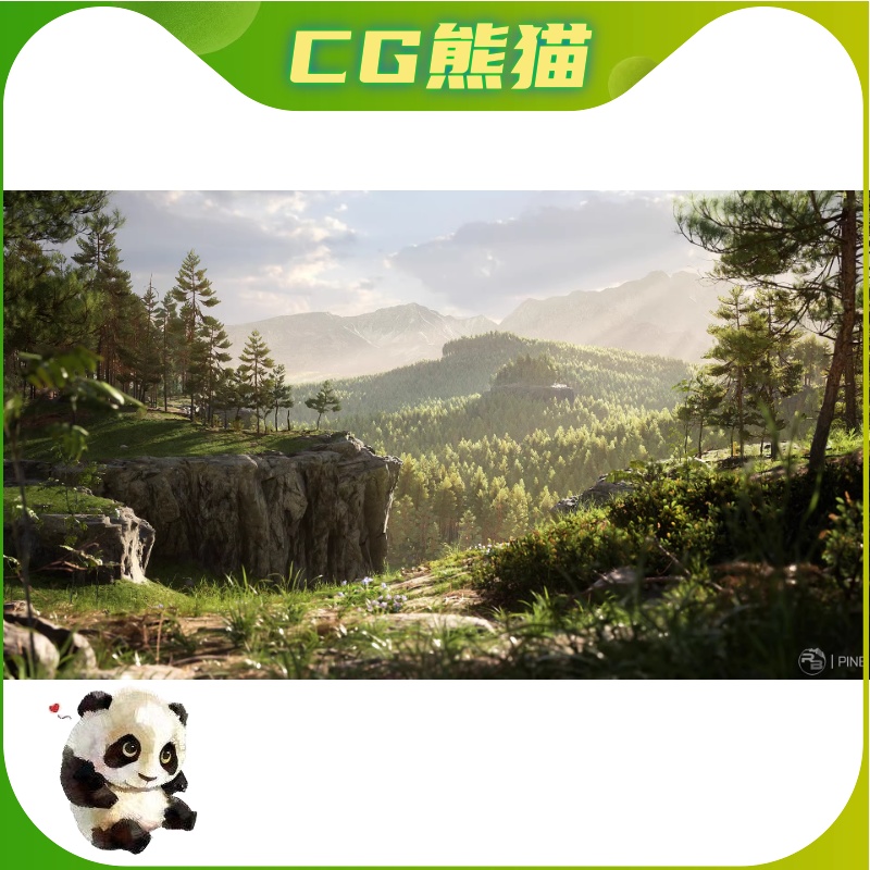 UE5虚幻5 RB - RealBiomes Scots Pine Forest V1.3.0 松林场景 - 图0