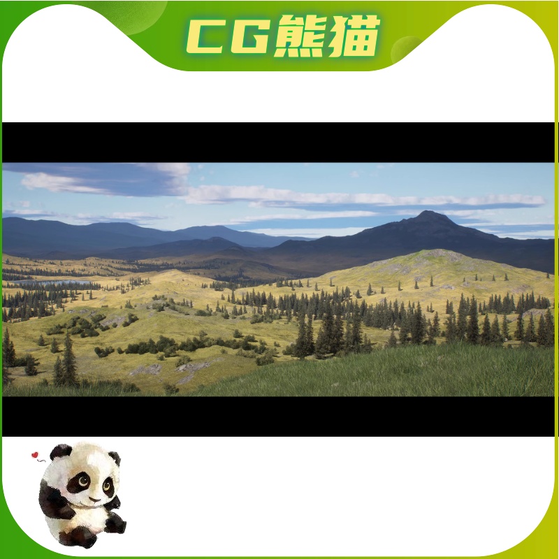 UE5虚幻5 Alpine Landscape 阿尔卑斯高山景观PCG场景 - 图1