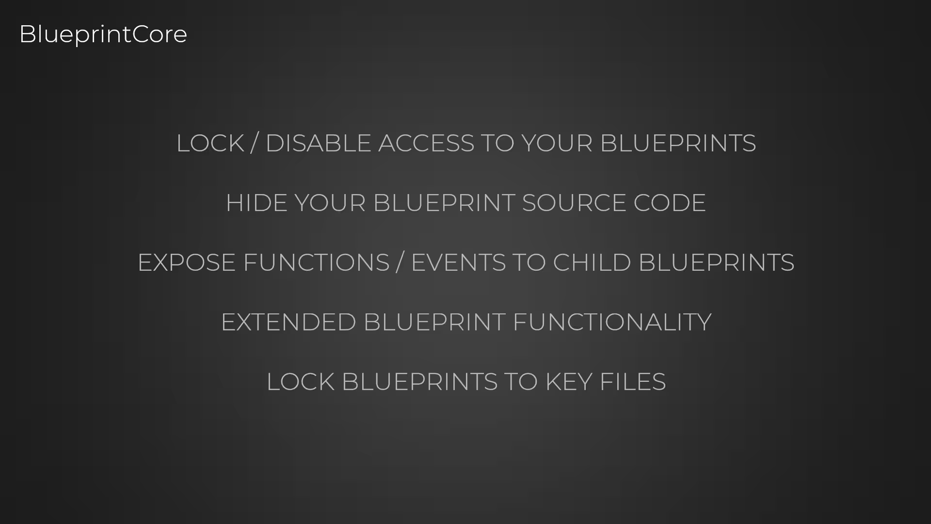 UE5虚幻5.3 Blueprint Security 蓝图锁定加密只读混淆插件 - 图2