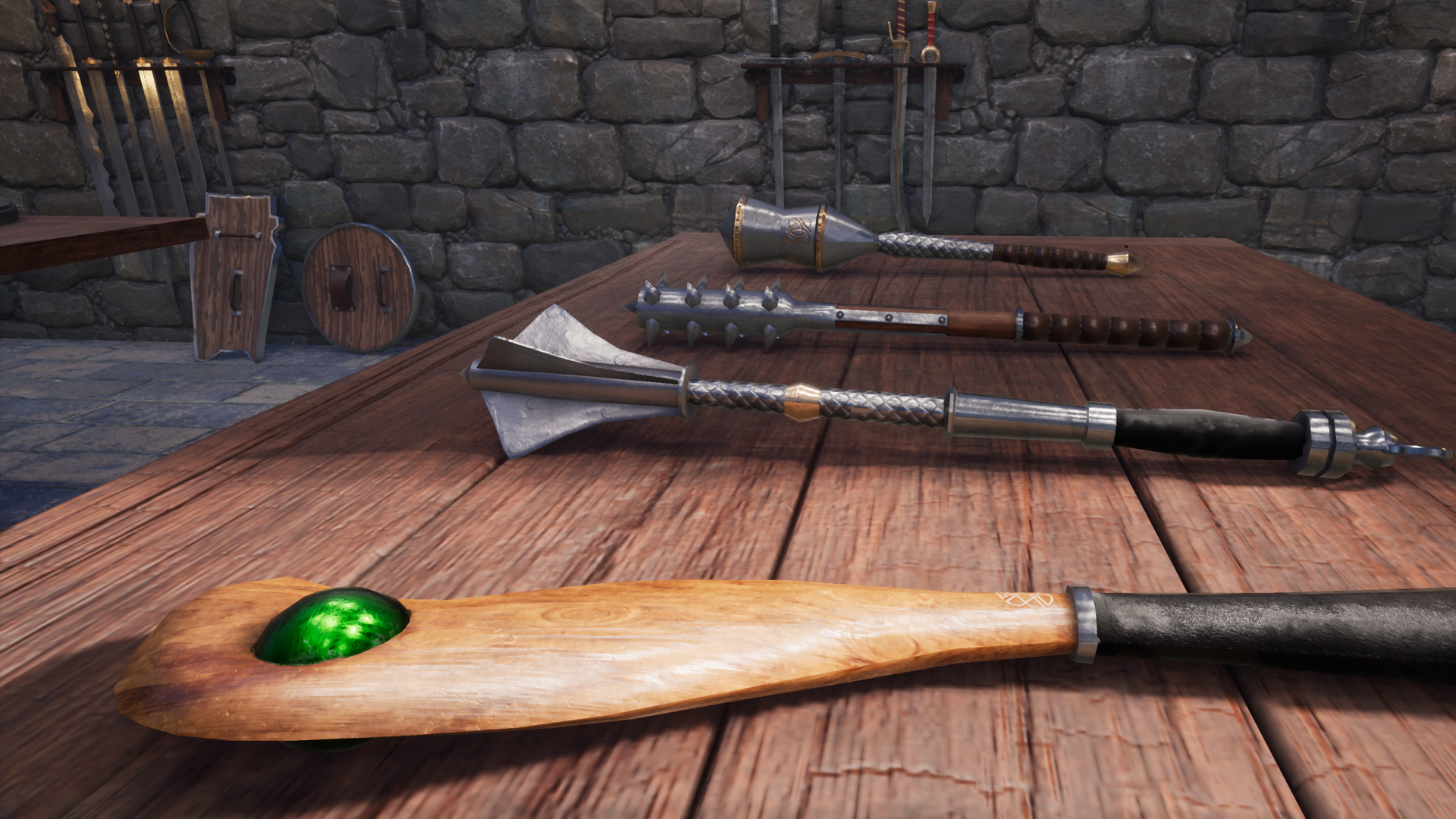 UE4虚幻5 Fantasy Paladin Weapons 中世纪武器刀剑道具模型 - 图2