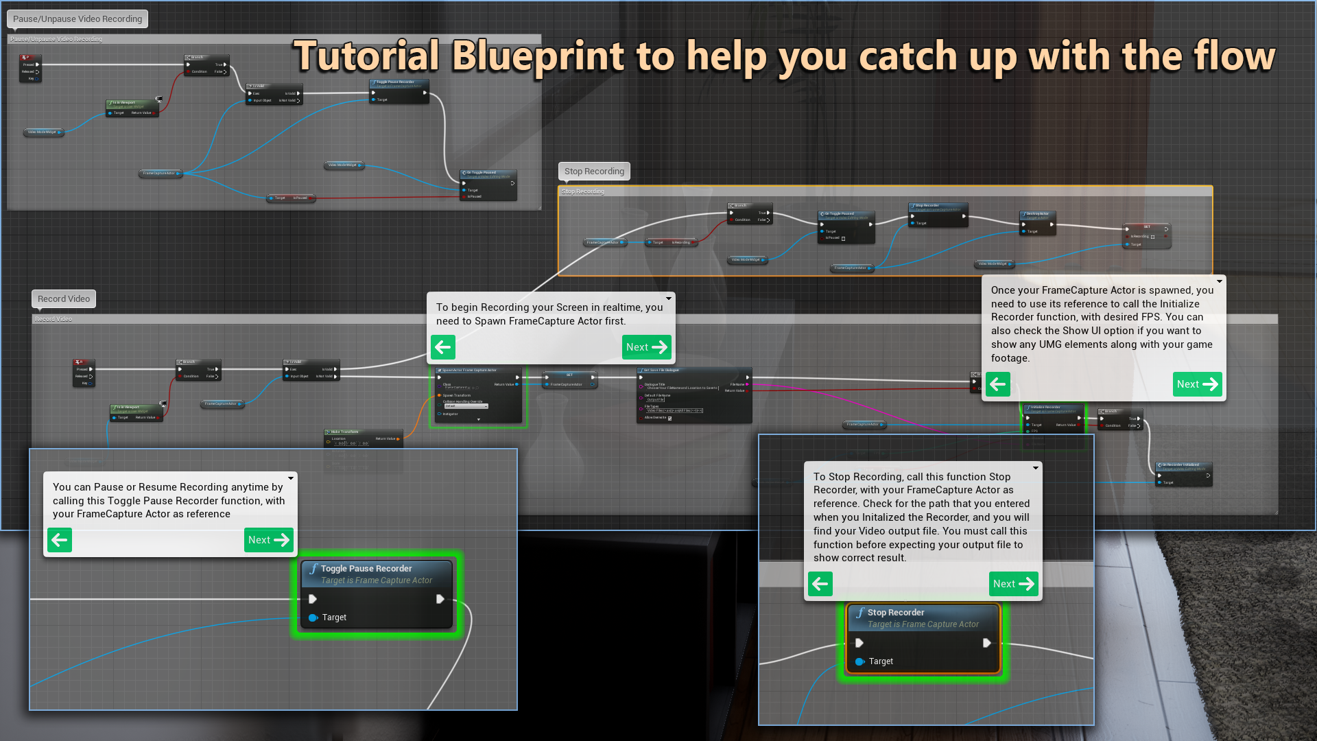 UE4虚幻5.3 FrameCapture - Screen Capture and Video Recorder - 图1