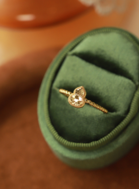 爆闪碎冰冰葫芦戒指女开口指环