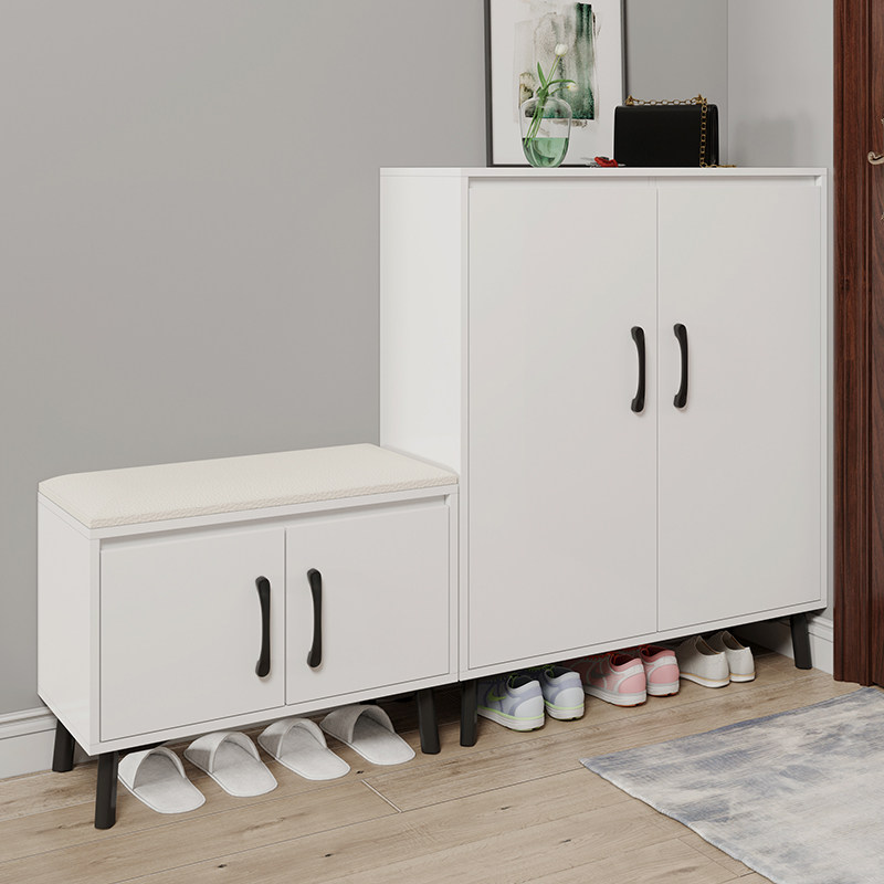 鞋柜家用有门口外简约现代客厅白色玄关柜经济型小尺寸大容量楼道,淘宝优惠券,粉丝福利购,淘宝优惠卷