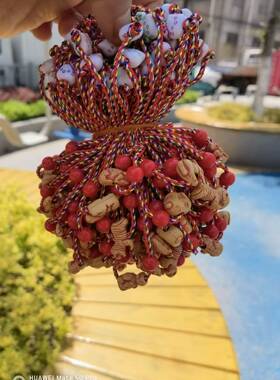 120条新款端午节五彩绳抽拉手绳十二生肖节日手链地摊热卖饰品