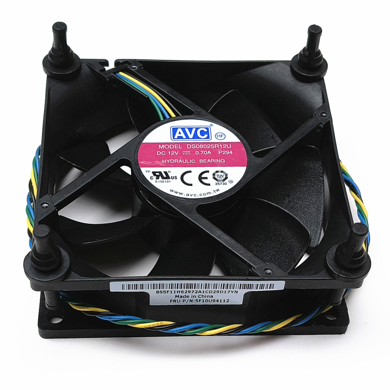 全新联想机箱8025 8CM风扇  AVC DS08025R12U 0.70A 东维丰富士康 - 图0