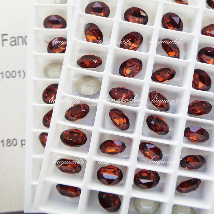 奥地利尖底椭圆4120款约8*6MM 施家华子美甲钻异形立体鸽子蛋水钻 - 图3