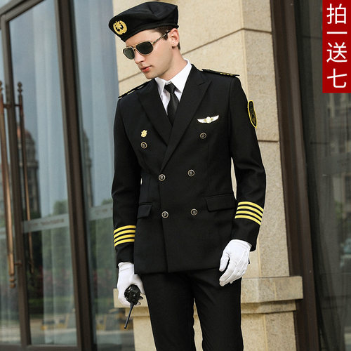保安工作服套装男安保物业礼宾服装男形象岗保安制服春秋礼兵服装 - 图1